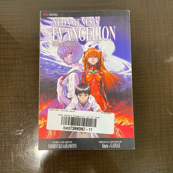 Neon Genesis Evangelion Yoshiyuki Sadamoto Vol Thirteen English Manga Viz - Picture 1 of 7